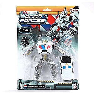 Rotaļlietu robots - transformeris