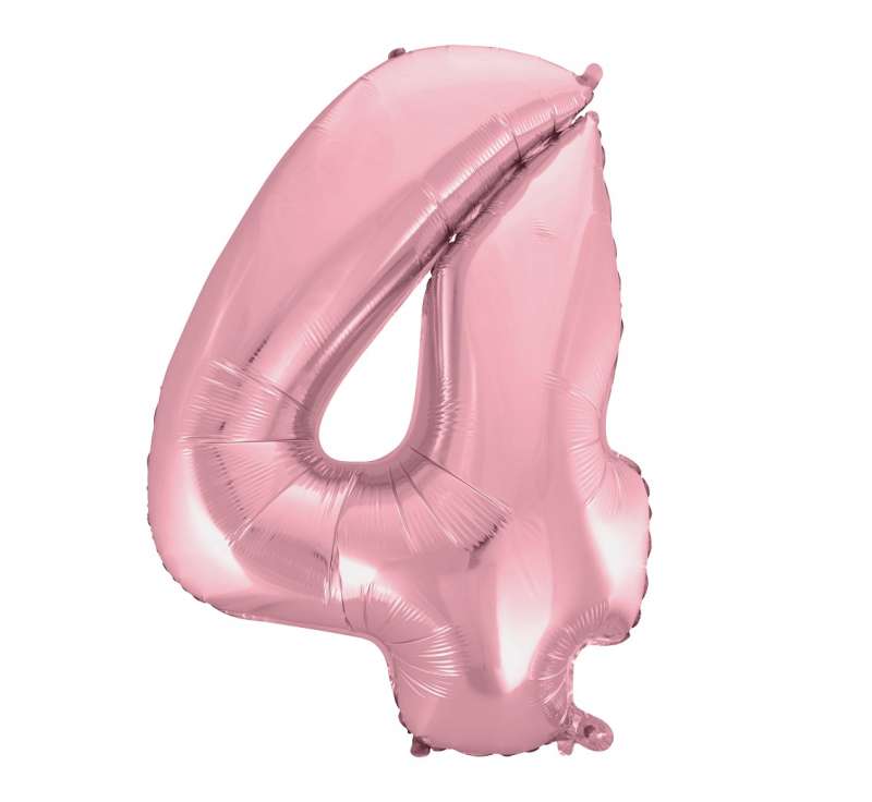 Folijas balons 45/92cm No 4, light pink