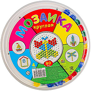 Mozaīka apaļa 80 gab.