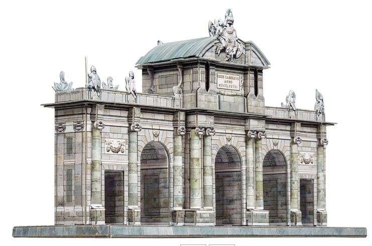 Сборная модель - Ворота Алькала. Испания