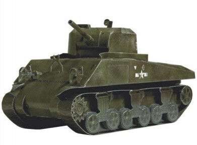 Saliekamais modelis - Tvertne M4A2. Sherman