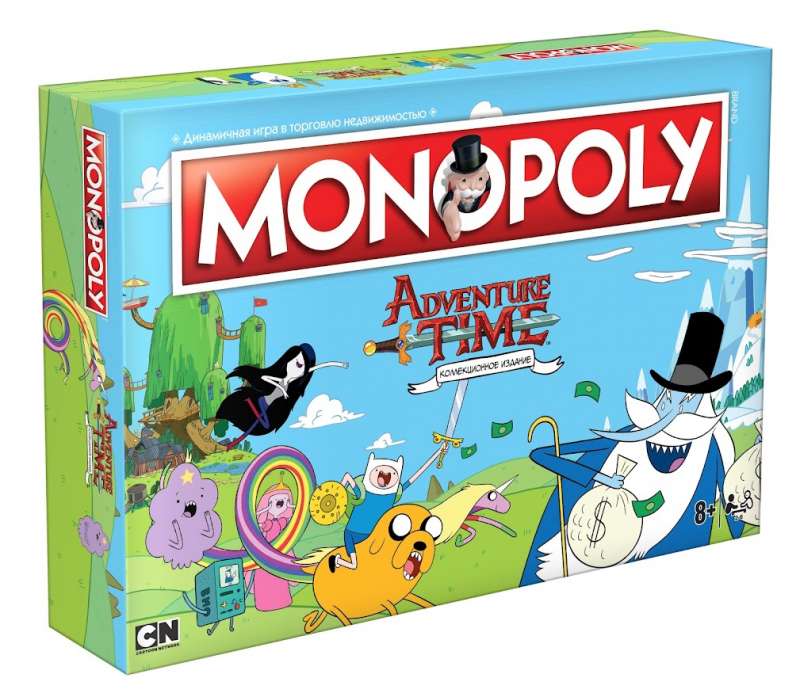 Настольная игра - Monopoly Adventure Time  