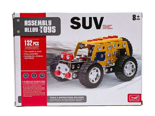 Konstruktors - Assembly Alloy Toys SUV 132 det.