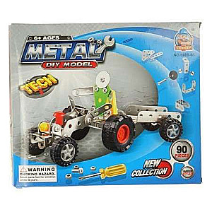 Konstruētājs - Metal Diy Modelis 90 detaļas.