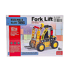 Konstruētājs - Fork Lift metāla, 127 detaļas.