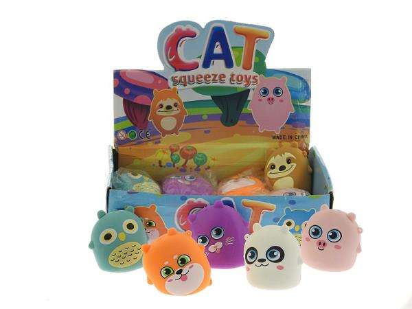 Игрушка-антистресс - CAT squeeze Toys