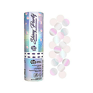 Konfeti Shiny Party, spīdīgas folijas aplīši, 15 cm