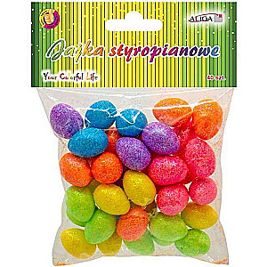 Dekors radošumam - olas Lieldienām 2,5cm 40gab.