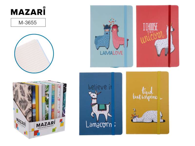Piezīmju bloks LAMA, A5, 96 lapas