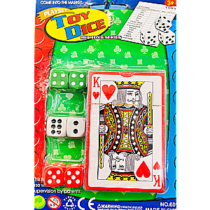Настольная карточная игра - Toy Dice