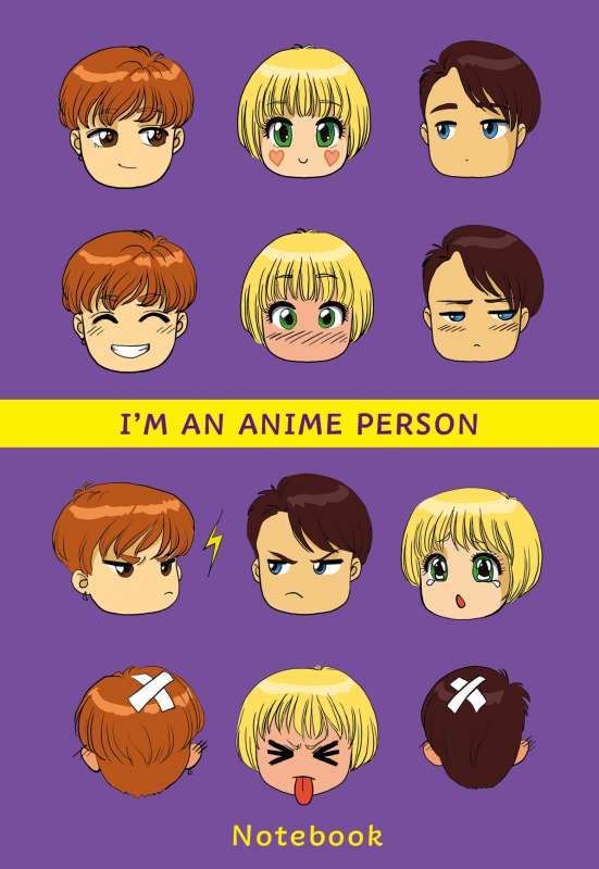 I m an anime person. Блокнот для истинных анимешниковмягкая обложка