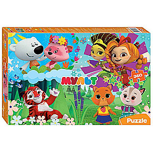 Mozaīka puzzle 360 Pasaku patruļa un citi multfilmas