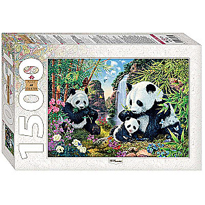 Mozaīka puzle 1500 Pandas