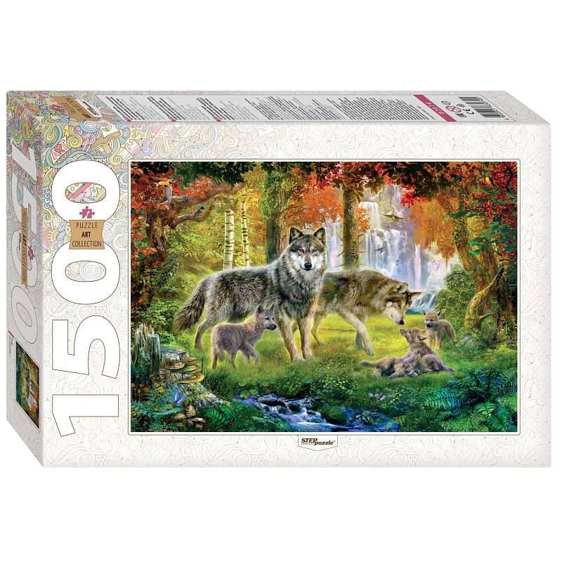 Мозаика puzzle 1500 Волки 