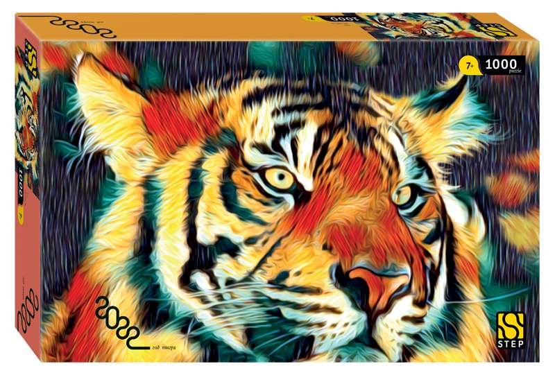 Мозаика puzzle 1000 Тигр 
