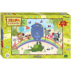 Mozaīka puzle 360 Zebra šūnveida