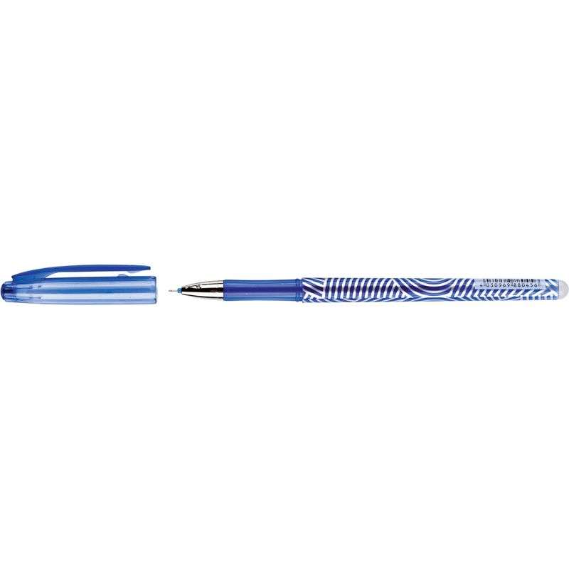 Pildspalva gēls zila 0,5mm ar dzēžgumiju Eraseble
