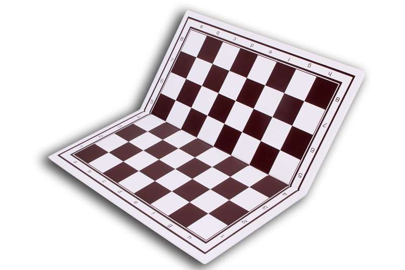 Пластиковые шахматы + мельница складная, белый/коричневый