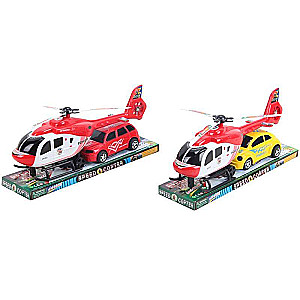 Komplekts - Helikopters un automašīna SPEED COPTER