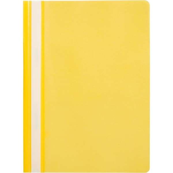 Папка-скоросшиватель A4 жёлтая