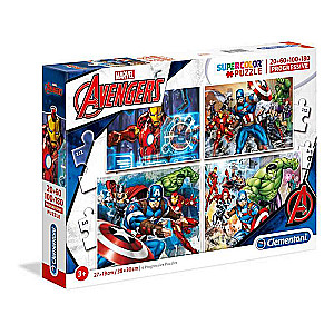 Puzle (20gab+60gab+100gab+180gab) The Avengers