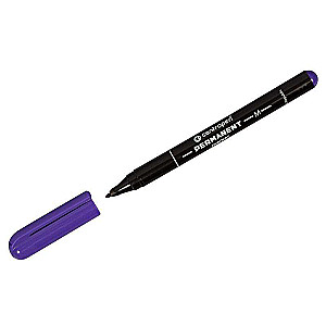 Pastāvīgais marķieris (neizdzēšams) plānais gals, 1 mm, purpursarkans