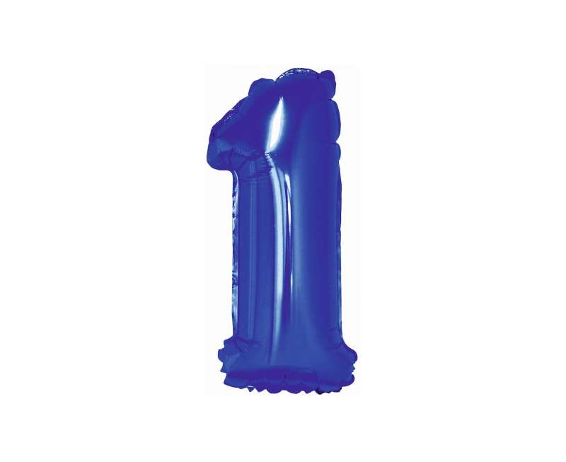 Folijas balons 14 / 35cm 1 zils
