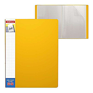 Mape ar 30 kabatām Classic Plus, A4, dzeltena