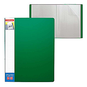 Mape ar 10 kabatām Classic Plus, A4, zaļa
