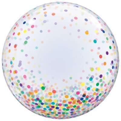 Фольгированный шар 24 Confetti Dots