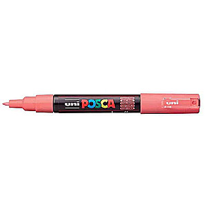 Ūdens bāzes marķieris UNI Posca PC-1M korallā