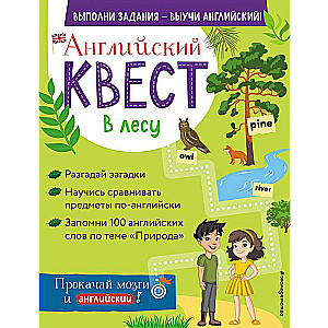 Angļu kvests. Mežā. Salīdzinošo īpašību pakāpes un 100 noderīgi vārdi