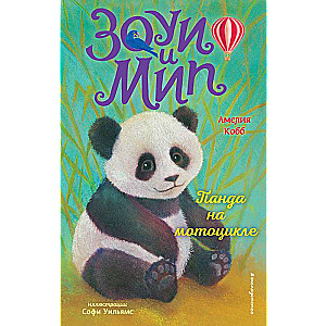 Panda uz motocikla