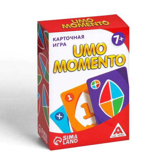 Карточная игра - UMOmomento, 70 карт, 7+ 