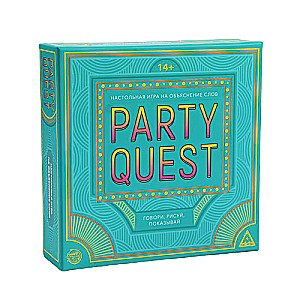 Galda spēle - PARTY QUEST. Runā, zīmē, rādi