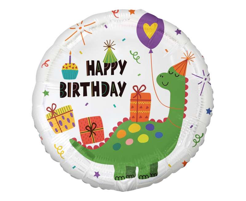 Follijas balons 18 Dinozaur (Happy Birthday)