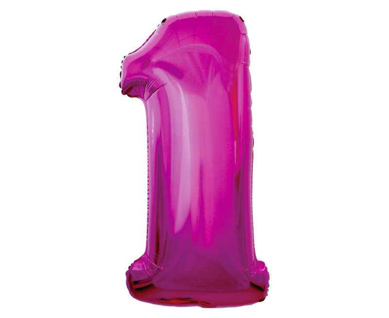 Фольгированный шар 45/92см 1,розовый