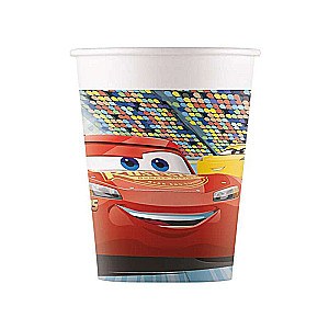 Papīra glāzes 200ml., 8gab. Cars 3