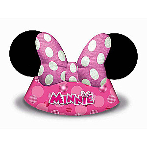 Minnie Happy Helpers papīra cepuru komplekts, 6 gab.