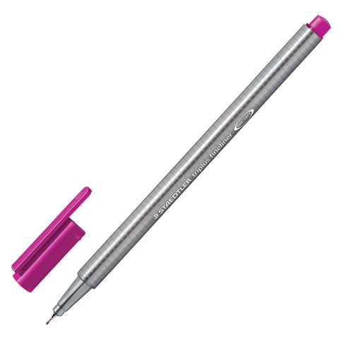 Маркер 0.3мм STAEDTLER TRIPLUS FINELINER, фиолетовый
