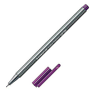 Marķieris 0.3mm STAEDTLER TRIPLUS FINELINER, tumši violets