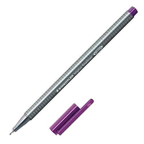 Маркер 0.3мм STAEDTLER TRIPLUS FINELINER, тёмно-фиолетовый