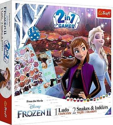 Galda spēle - Frozen II divi vienā