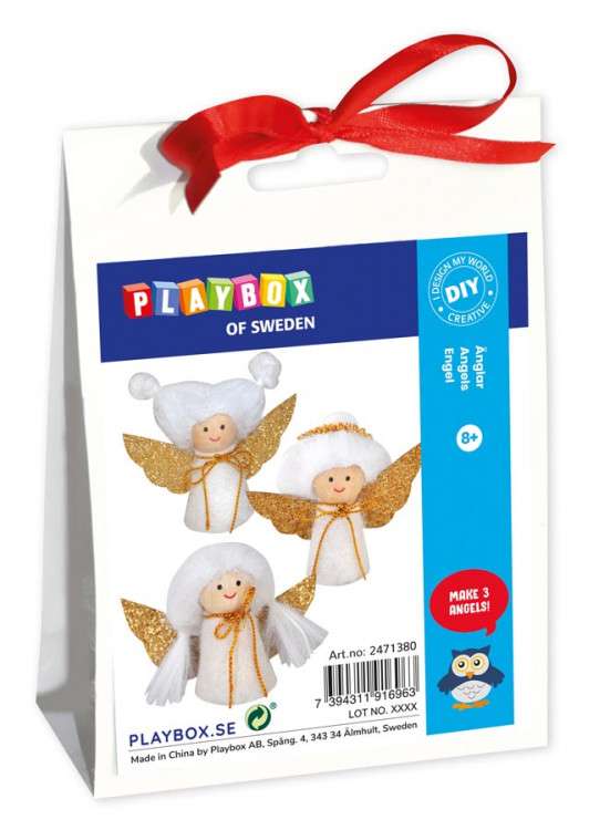 Новогодний творческий набор PLAYBOX Ангелы