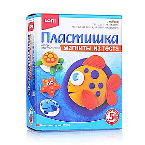 Magnēti no mīklas - Jūras draugi