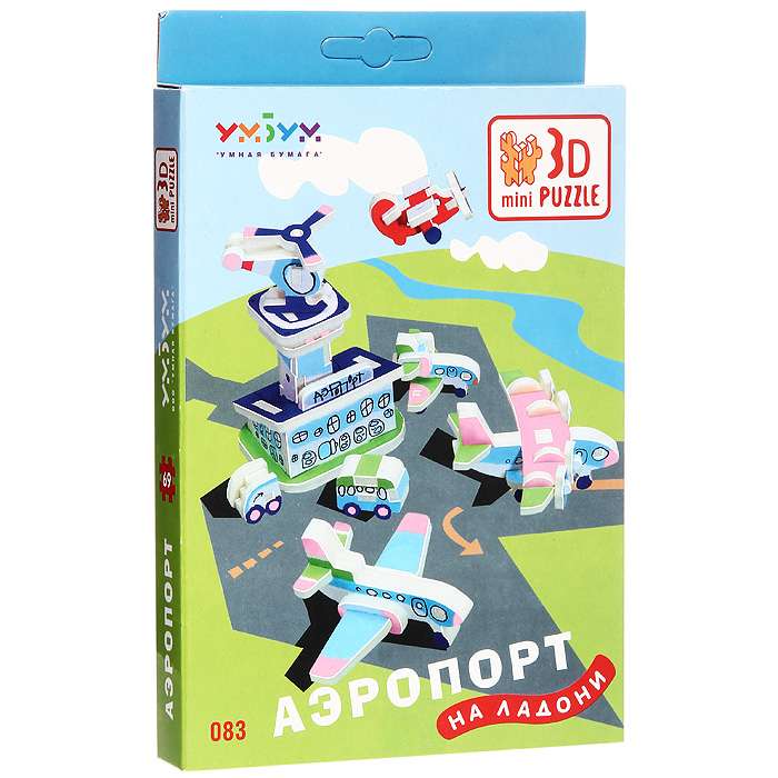 Сборная модель - Аэропорт на ладони 3D-mini puzzle
