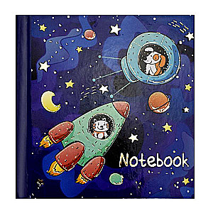 Pierakstu grāmatiņa Notebook KOSMISKIE TŪRISTI