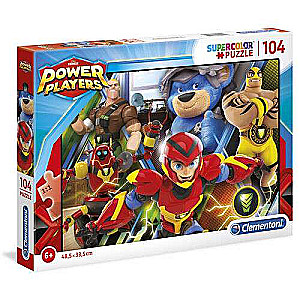 Puzle 104 CLEMENTONI Power Players
