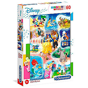 Puzle 60 CLEMENTONI Disney - laiks dejot