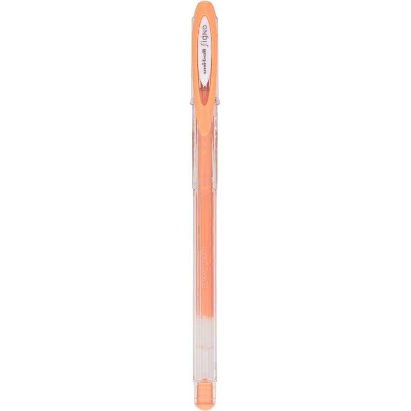 Ручка гелевая оранжевая 0,7мм ролл. UNI UM-120AC 